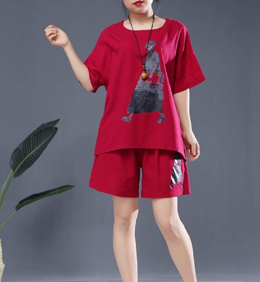 SÉT BỘ ĐÙI NỮ MÙA HÈ SIÊU MÁT CHẤT THUN LẠNH CAO CẤP TP20