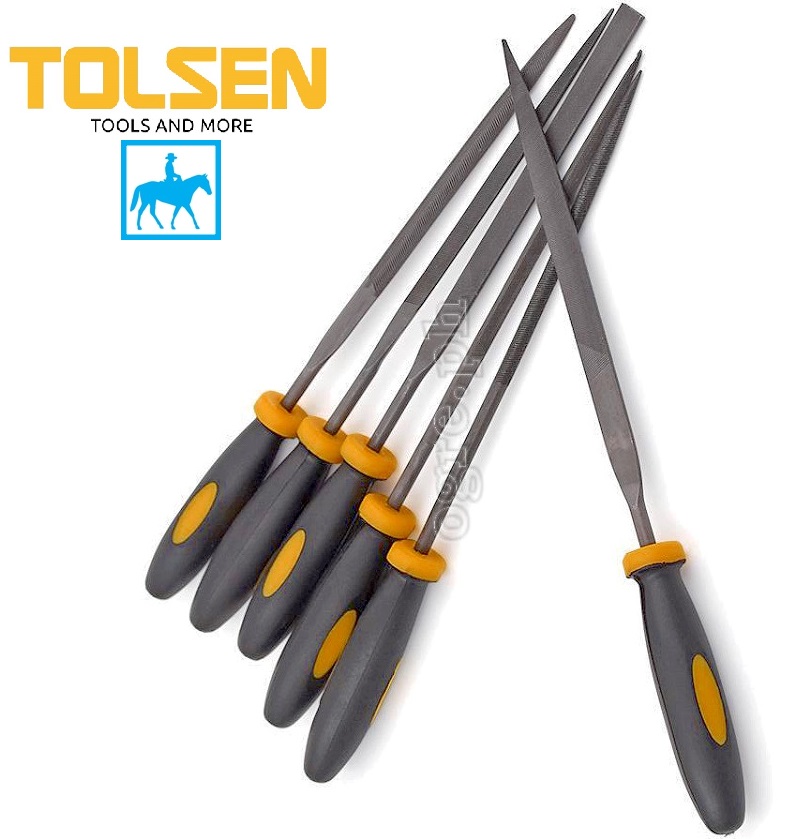 Bộ 6 dũa mini Needle Files Set TOLSEN 32046