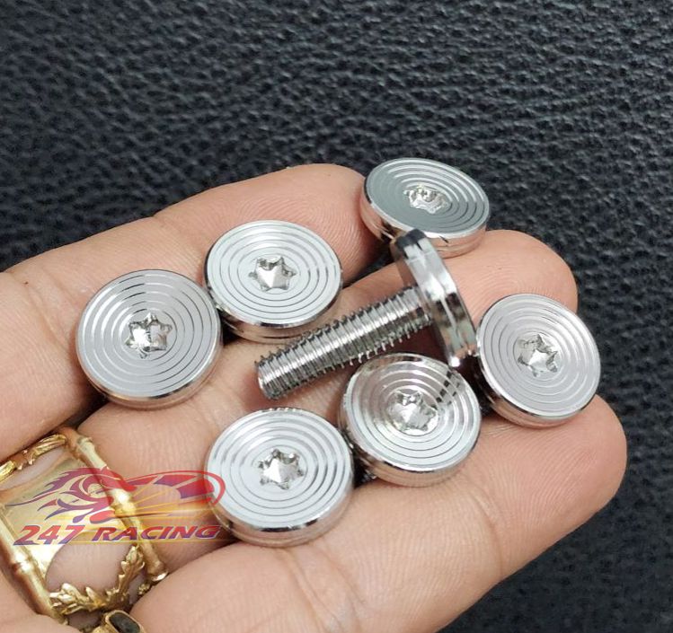 10 ốc THÁI Salaya 6li20 Inox 304 gắn xe máy Sirius Exciter wave Dream Satria Winner....