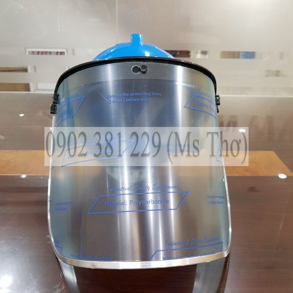 Nón Bảo Hộ Lao Động EAGLE Đài Loan có kính che mặt
