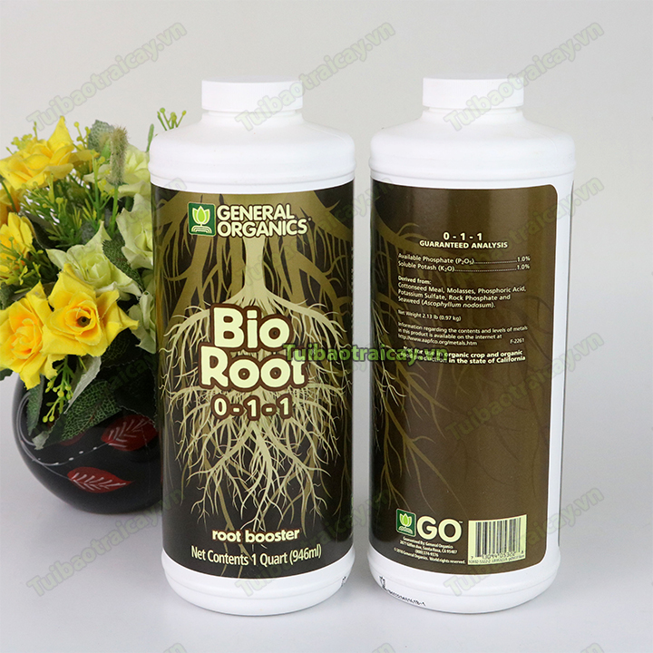 Phân bón kích rễ Bio Root cho cây trồng - Chai 946ml