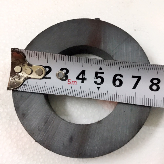 Nam châm đen 80x15 lỗ 32mm
