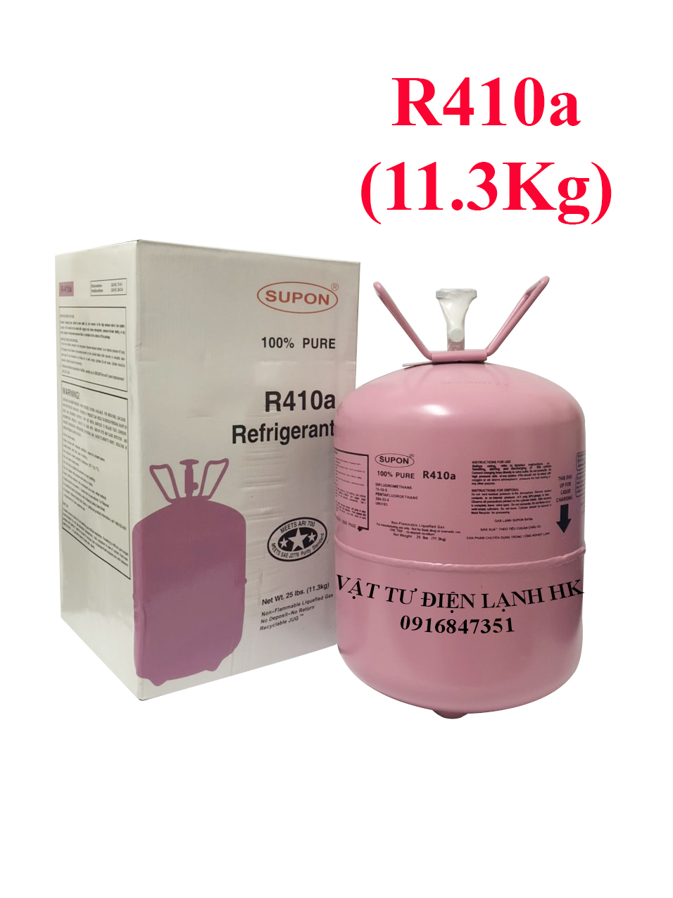 Môi chất lạnh gas các loại bình to R22 R32 R134a R404A R407C R410a - ga 22 32 134 404 407 410
