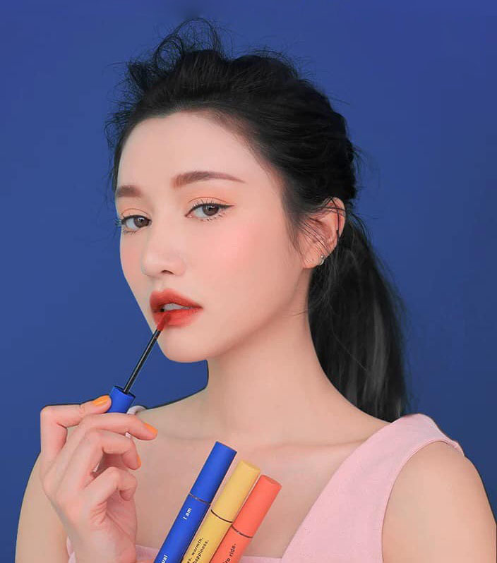 [ HÀNG ODER ĐÃ CÓ SẴN ] Son 3CE Speak Up - Son 3CE Vỏ Xanh – Classic Blue Hot Trend 2020 - BAO CHECK COD - BẢO HÀNH TOÀN QUỐC
