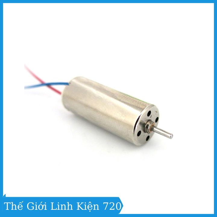 Bộ 2 động cơ máy bay coreless 720 và 2 cánh 75mm