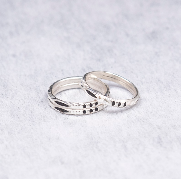 Nhẫn bạc voi lông ,bạc ý 925 tuyệt đẹp DKT-VL01 (loại đơn)