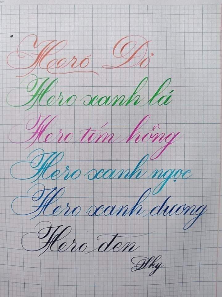Mực bút máy Hero