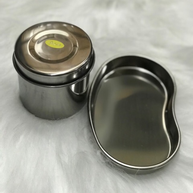 Khay hạt đậu | khay inox dùng trong y tế spa