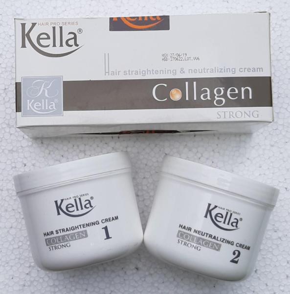 Bộ Kem Duỗi Tóc Kella (Net 500ml+500ml) – tóc khỏe duỗi tóc chuyên nghiệp được 02 lần nhập khẩu