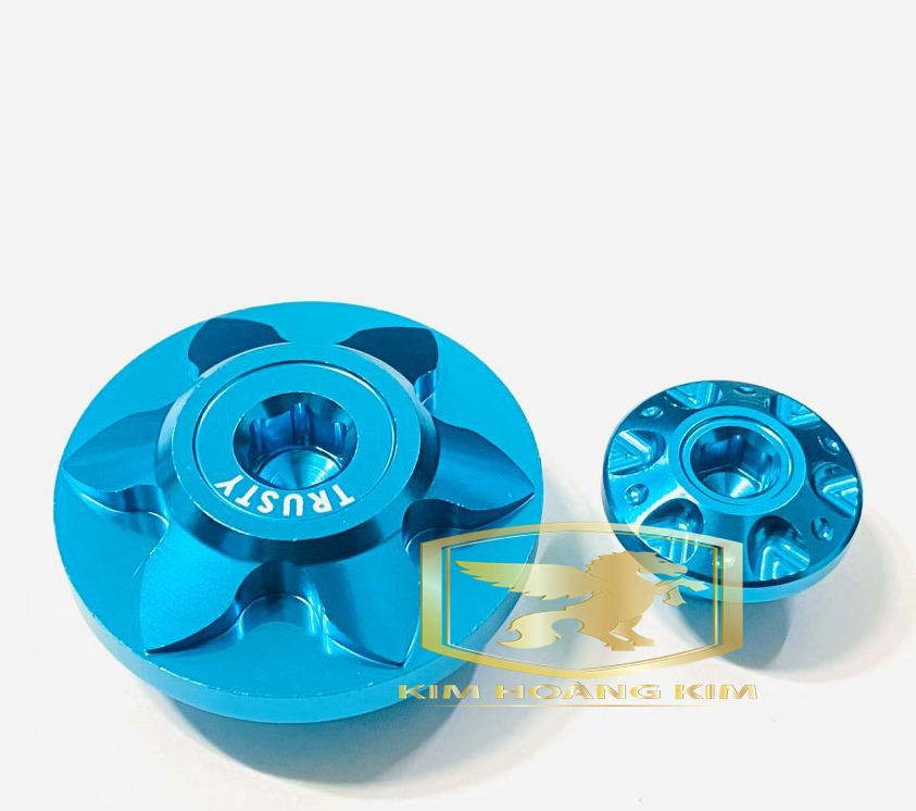 Ốc mâm lửa Xanh Lục Bảo YA..001 gắn Sirius,Exciter.....