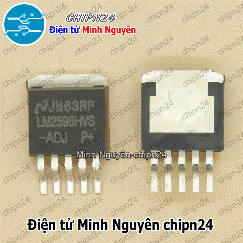 [1 con] (SOP) IC Dán LM2596HVS-ADJ TO-263 (SMD) (IC Nguồn Giảm áp Buck Power) - HH004311