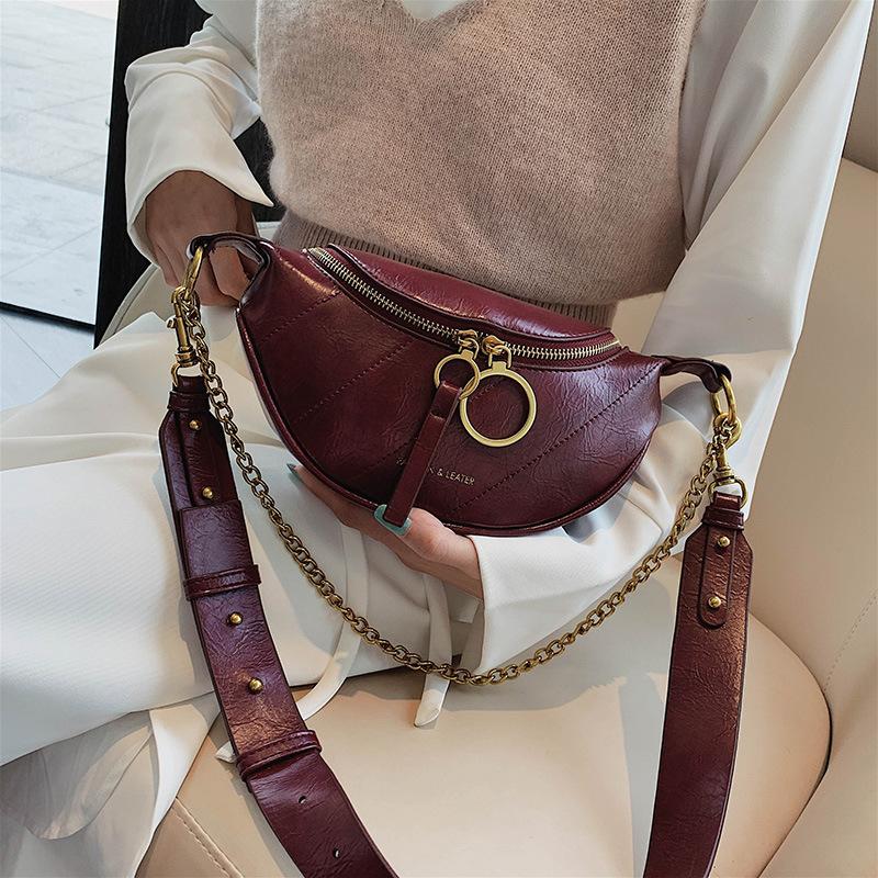 Túi da nữ đeo chéo Fashion & Leater