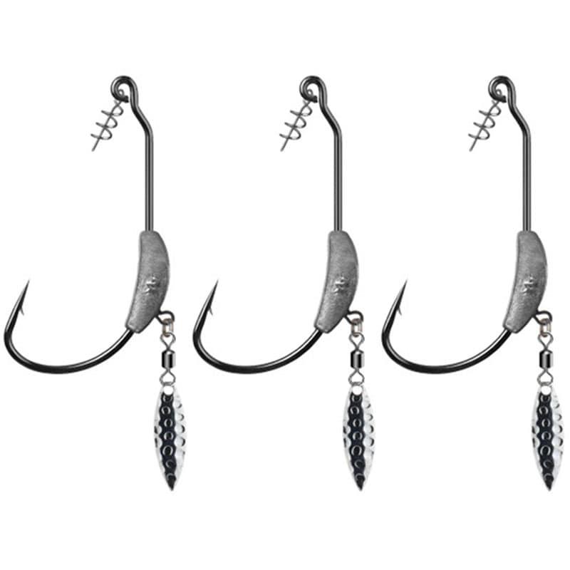LƯỠI THÌA XOAY MÓC MỒI MỀM KG HOOK