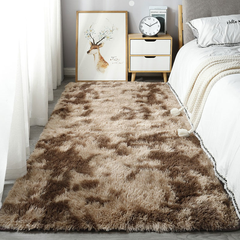 Thảm lông trải sàn màu loang size 1,4M x 2M