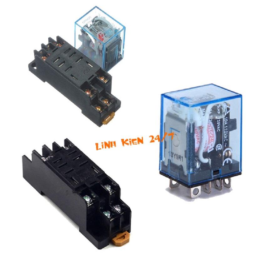 RELAY TRUNG GIAN LY2N-J RELAY 220V 10A 8 CHÂN