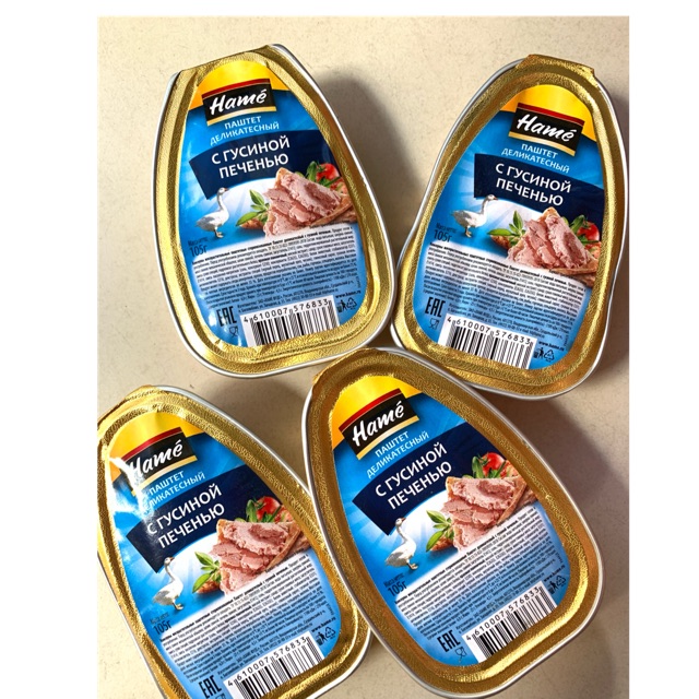 Pate gan ngỗng Nga 105gr