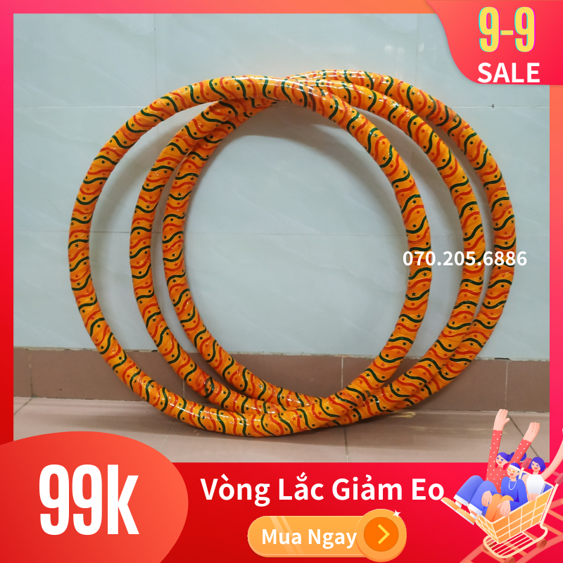 Vòng lắc eo massage, giảm mỡ bụng nhanh bằng mây