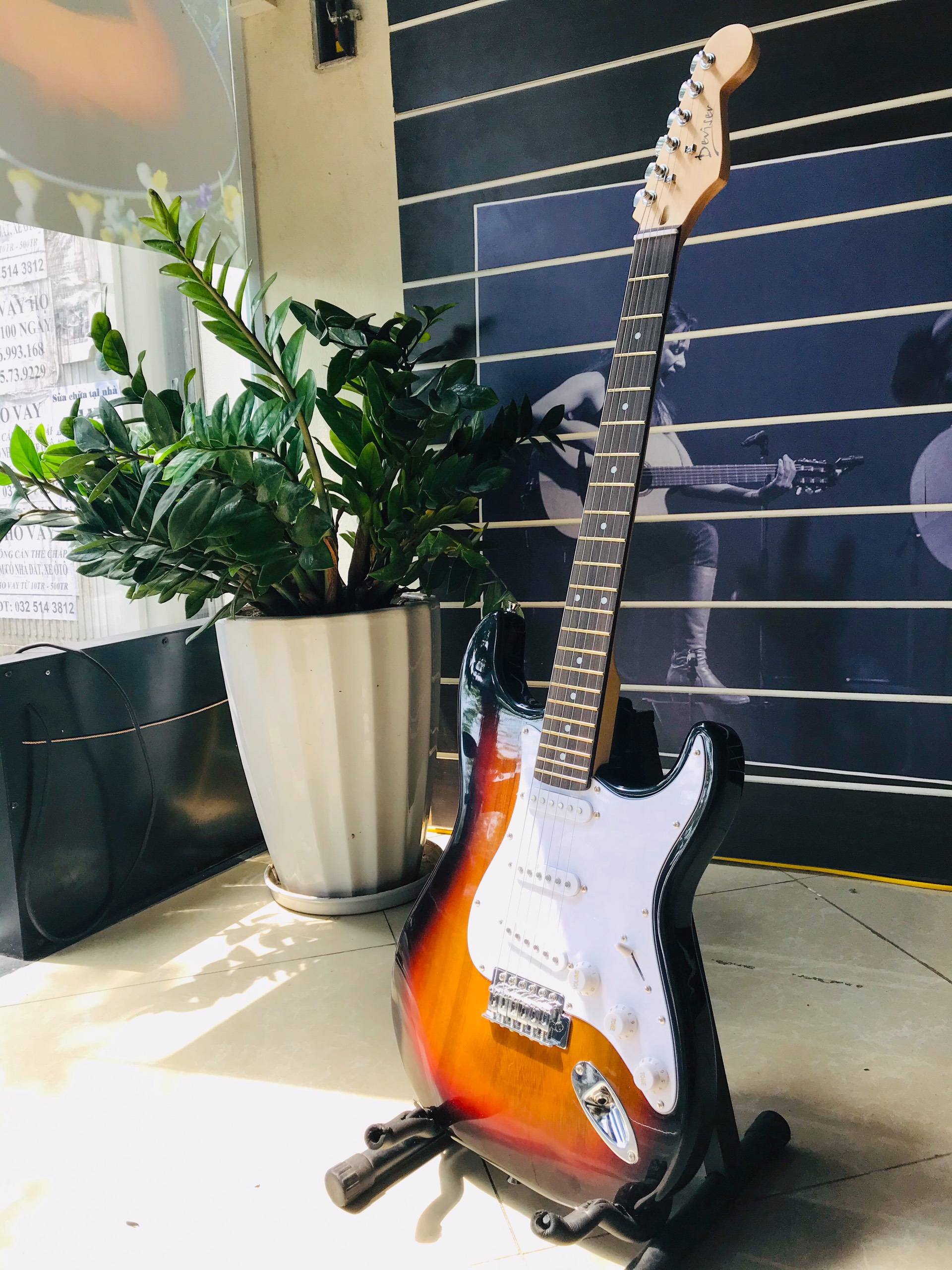 Đàn Guitar Điện Deviser L-G1VS màu Cam giá rẻ