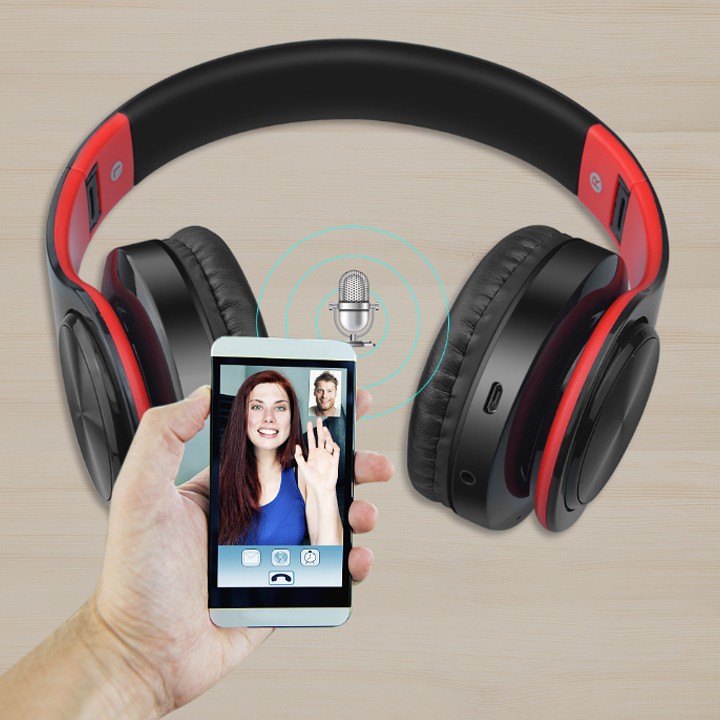 Headphone bluetooth chụp tai, tai nghe bluetooth over ear 2...
