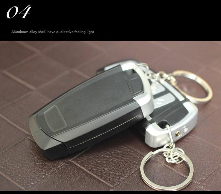 Bật lửa gas khò móc khóa hình Remote xe BMW mẫu TH182 ( Kim Loại )