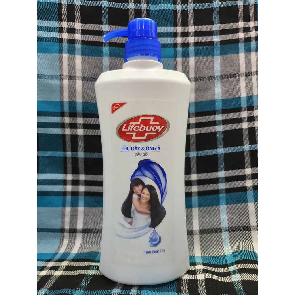 Dầu Gội Lifebuoy - Tóc Dày & Óng Ả - 621Ml