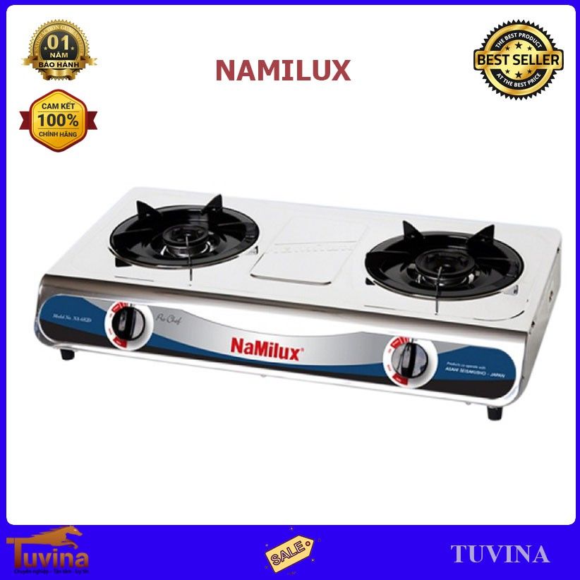 [HCM]BẾP GAS ĐÔI NAMILUX NA-682 DSM
