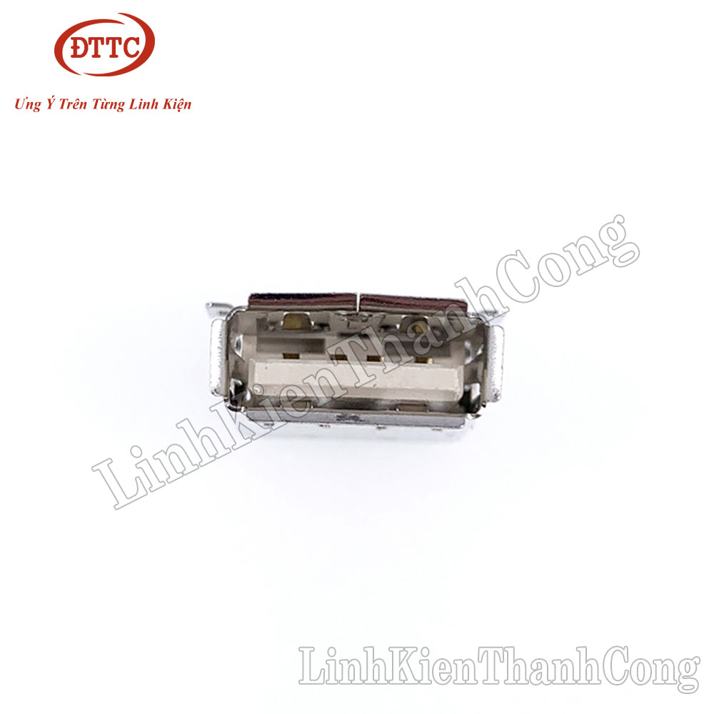 Cổng USB Cái 2.0 Type A 4 Chân Loại Dán SMD