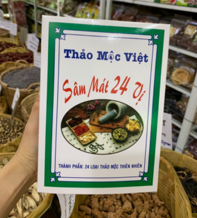[HCM]Combo nguyên liệu Sâm Mát 24 Vị