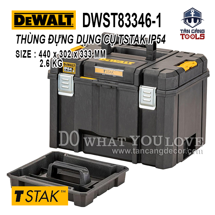 Hộp đựng dụng cụ tstak dewalt dwst83346-1