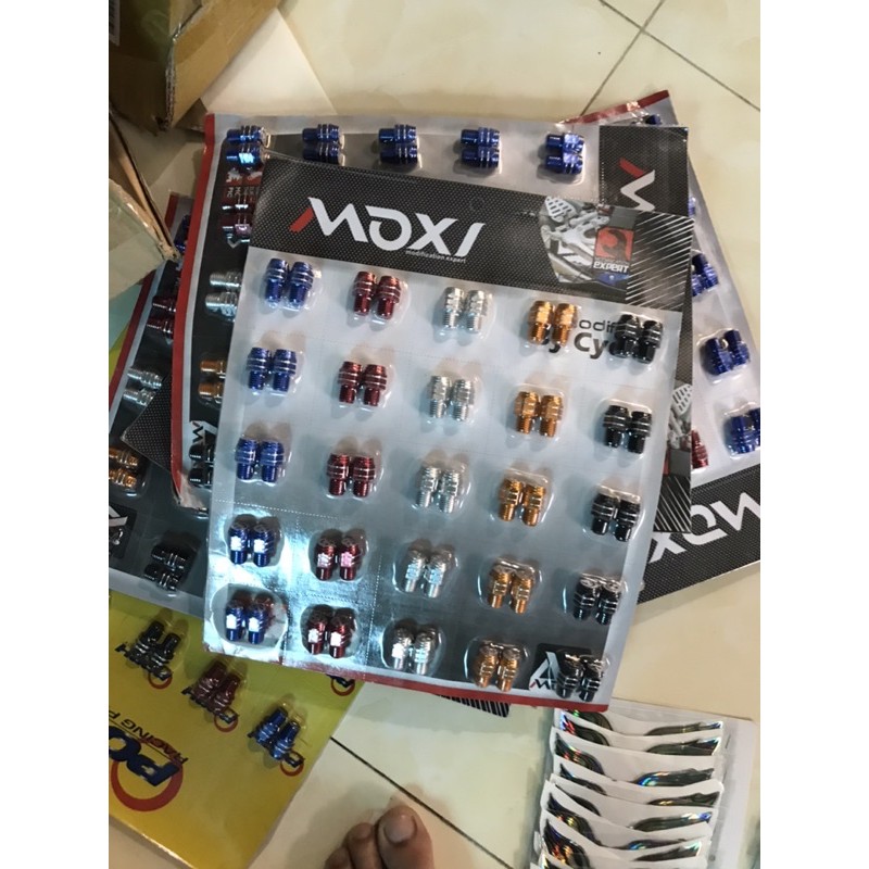 Ốc Mặt Cười Chân Gương Xe Máy [Đủ Màu]