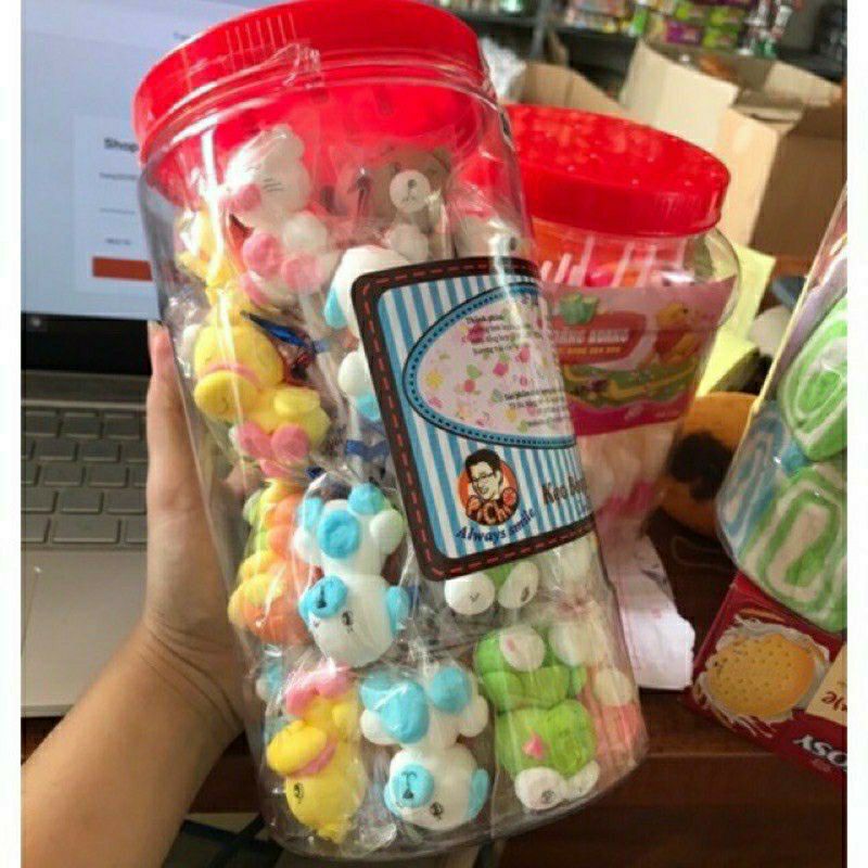 Lọ 35 Chiếc Kẹo Mút Gấu 3D Cực Xinh ( Sỉ Đồ Trẻ Em)