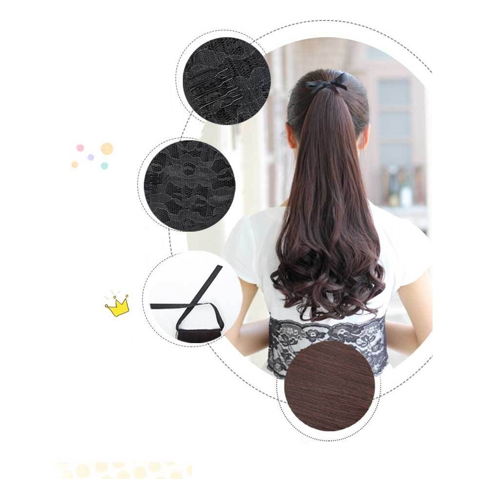 Tóc Giả Cột Đuôi Nữ Hàn Quốc - TH59