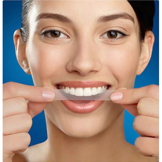 Miếng dán trắng răng Miếng dán Crest 3D White Whitestrips [Hàng Mỹ] - trắng răng Crest
