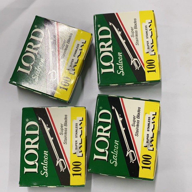 Dao lam nửa lưỡi LORD hộp 110 chiếc