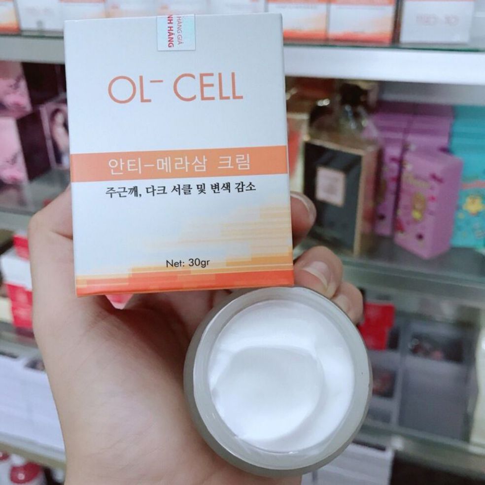 Mặt Nạ Kem nám Ol - cell hút tri nám tàn nhang tri thâm 30g