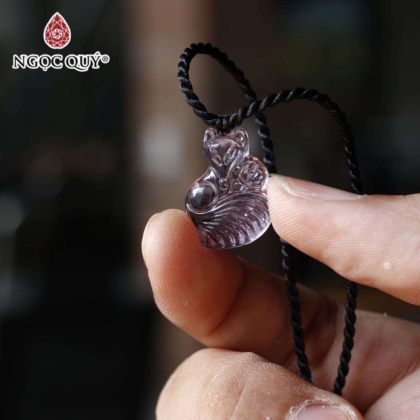 [HCM]Dây Chuyền Hồ Ly Pha Lê - Ngọc Quý Gemstones