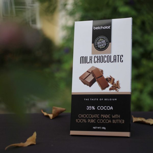 Socola, chocolate Belcholat sữa thanh 100g Belcholat sữa