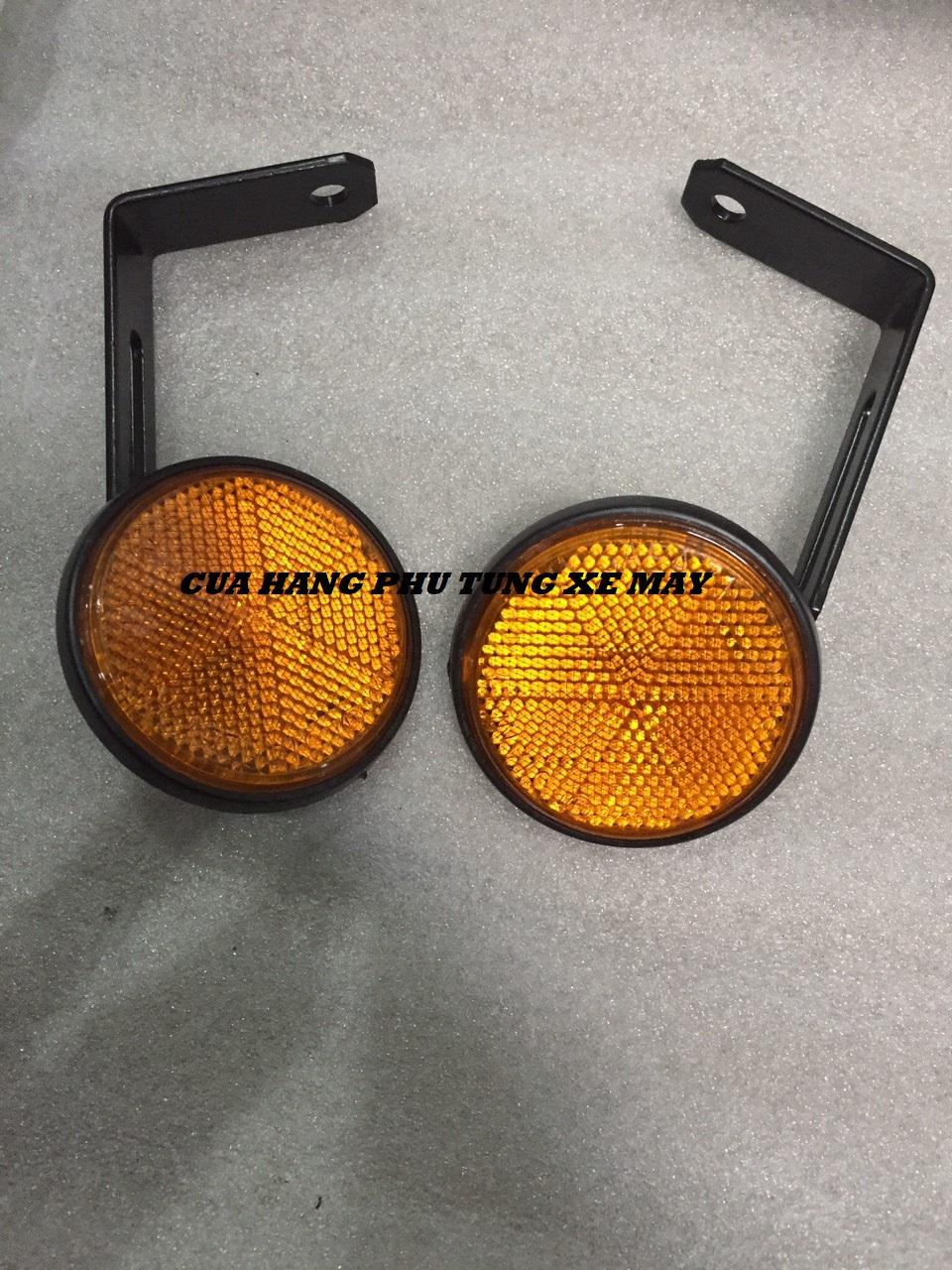 Mắt Mèo phản quang gắn mọi loại xe máy - 1 cặp