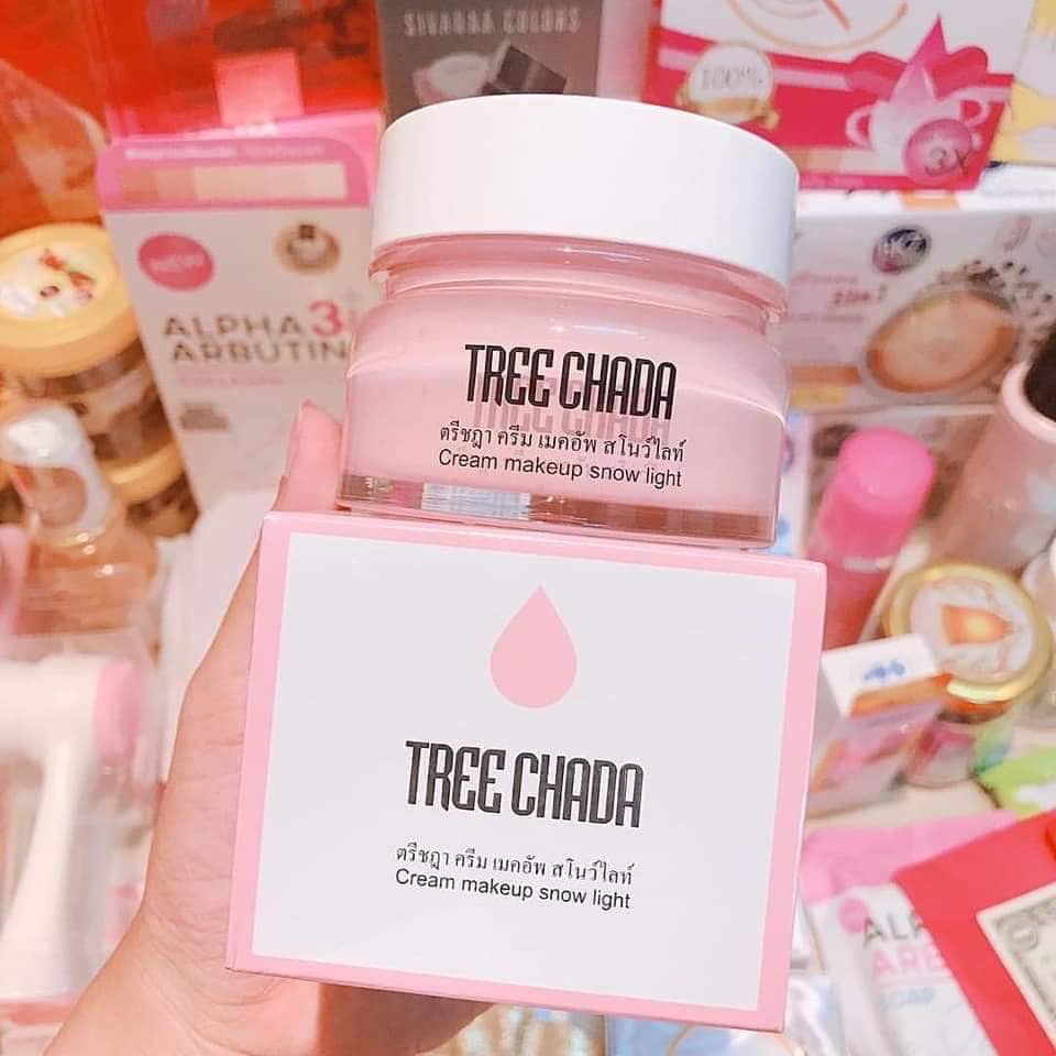 Kem Treechada Makeup Thần Thánh Thái Lan, Dưỡng Ẩm, Dưỡng Trắng, Giúp Da Căng Mịn Và Sáng Bóng