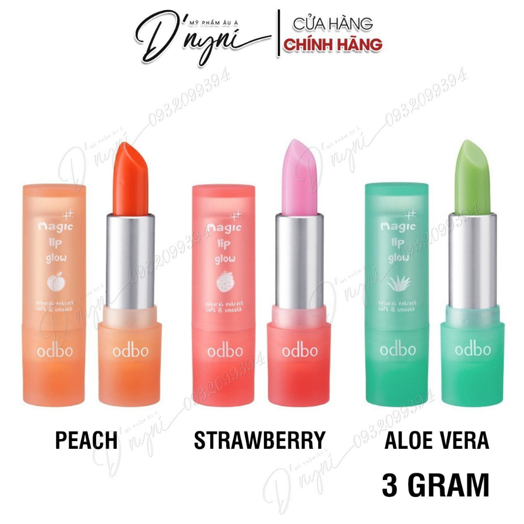 Son Dưỡng Môi Odbo Collagen Magic Lip Balm