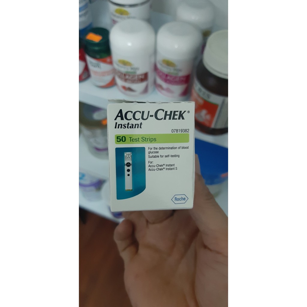 Máy đo tiểu đường : ACCU CHEK