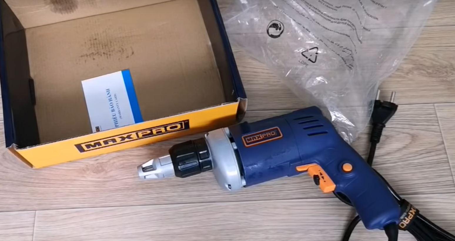 6.35mm Máy bắt vít 500W Maxpro MPES500V