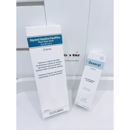 Kem Nẻ. Chàm Pháp Dexeryl.. Creme 50g