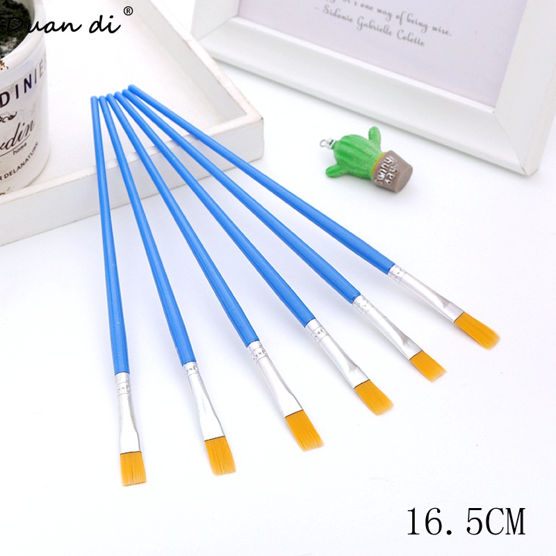 10 cây cọ vẽ màu nước ( cọ bản) cho bé
