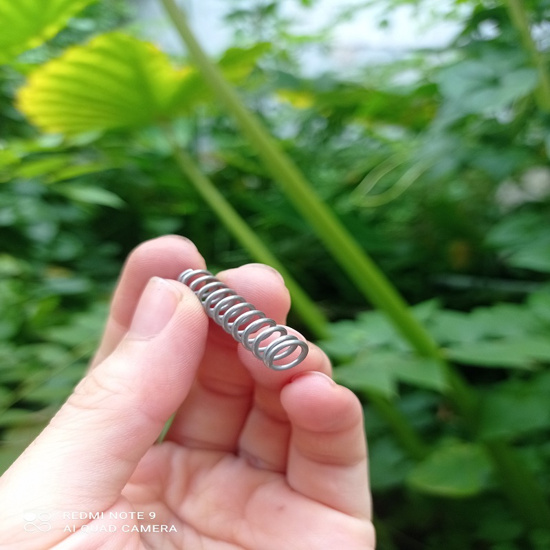 Lò xo nén inox 304 phi 4.5mm, phi 7mm nhiều chiều dài