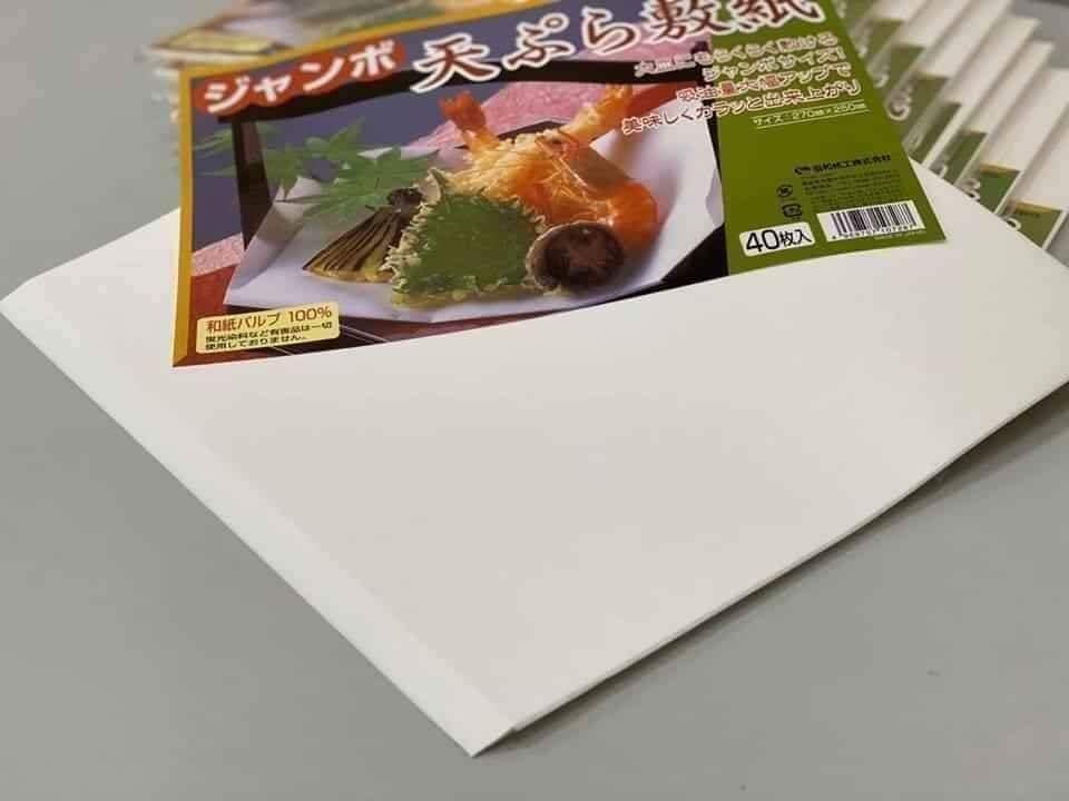 Giấy thấm dầu Nhật Bản.
