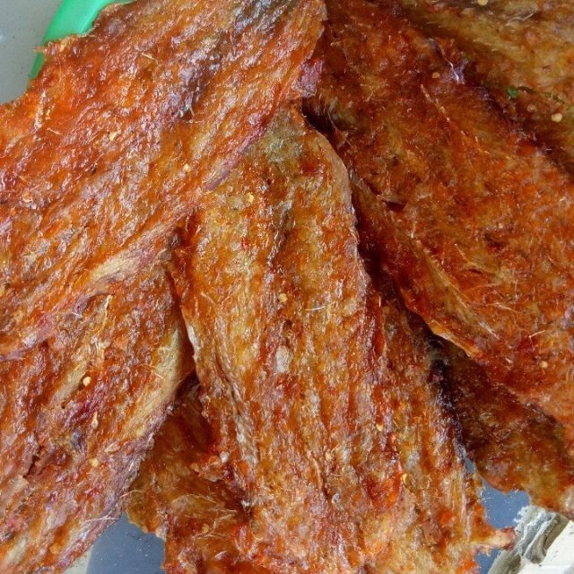 500G KHÔ CÁ MỐI RÚT XƯƠNG ƯỚP ĐƯỜNG +ỚT NGON