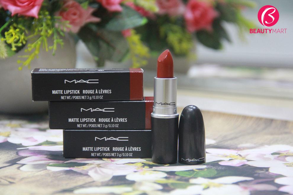 Son MAC 646 Marrakesh màu đỏ gạch