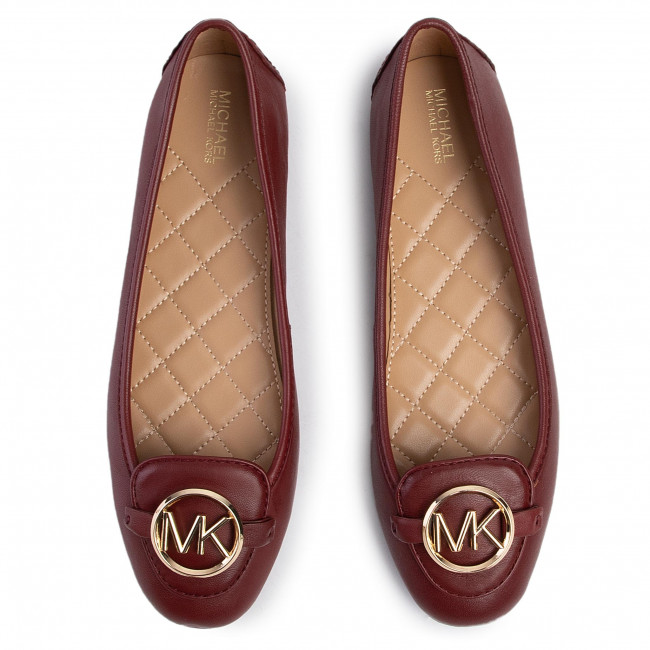 Michael Kors Lillie Moc Women039s Leather Logo Charm Slip On Moccasin  Loafer  eBay