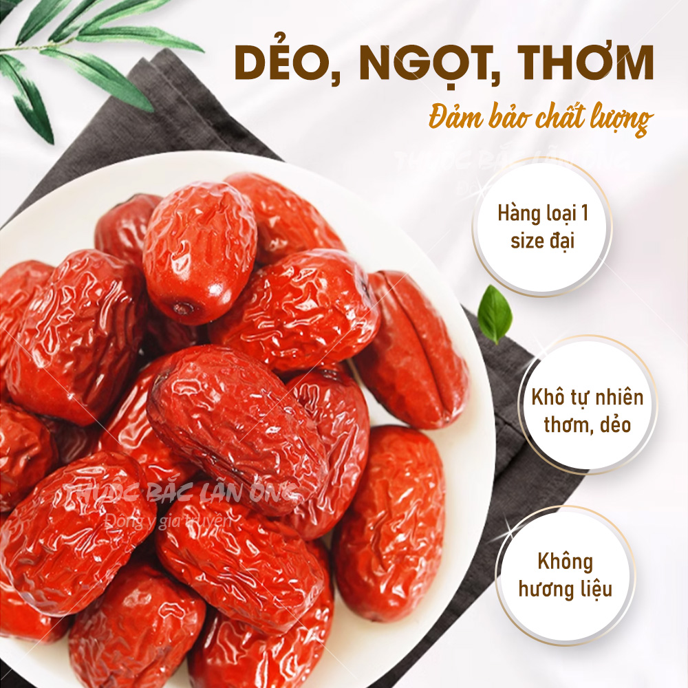 Táo Đỏ Hàn Quốc 500g - Thuốc Bắc Lãn Ông